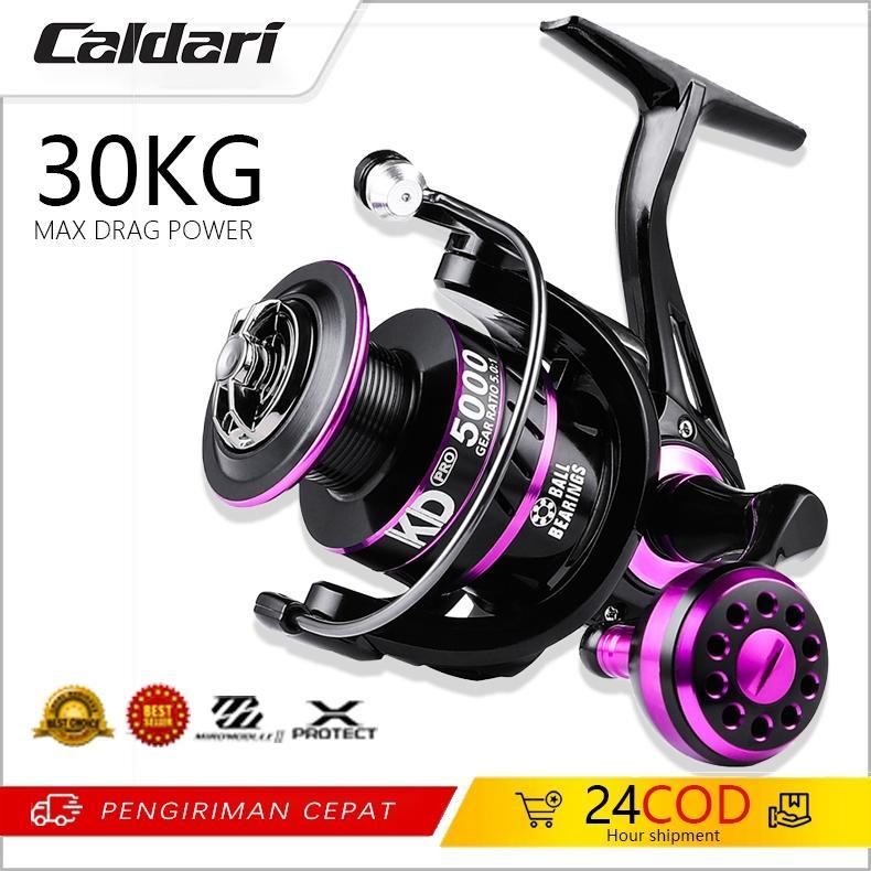 Reel Pancing Power Handle Reel Pancing KD1000-6000 fishing reel 30kg Max Drag 5.5:1 Speed reel panci