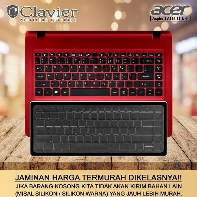 Keyboard Protector Cover Acer Aspire 3 A314-41-9556 983D Warna Cooskin