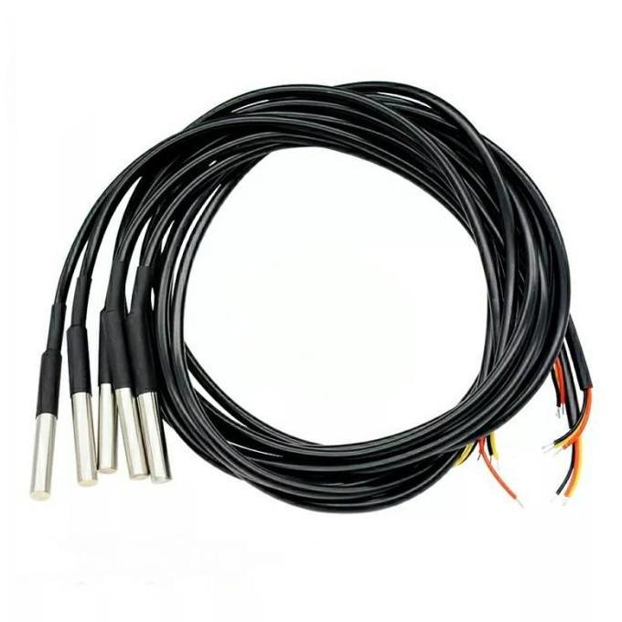 Sensor suhu temperature sensor DS18B20 DS1820 DS 18B20 waterproof