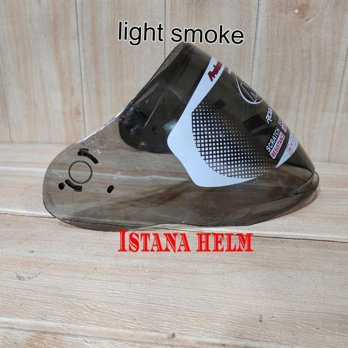 Kaca Helm NHK R1 Max / VISOR HELM NHK R1 MAX | R1 ELITE | LIGHT SMOKE ORIGINAL NHK