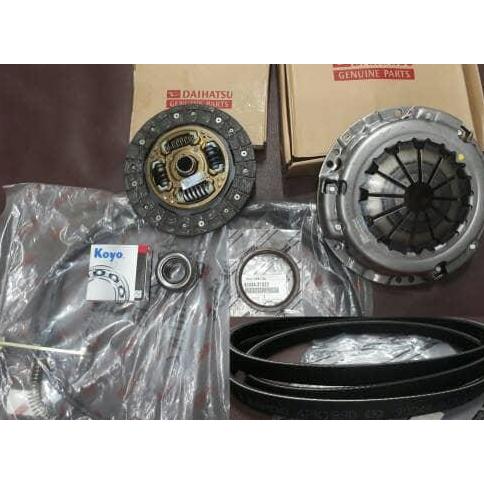 Kopling Set Avanza 1.3 + Kabel Kopling Avanza 1.3 + Fan Belt Avanza Asli