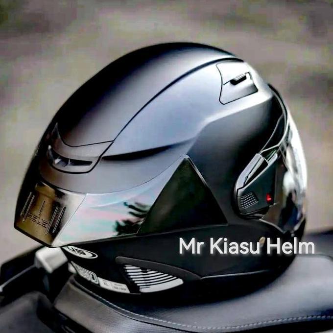 Paket spoiler ZEUS 611C 611 C modular 2in1 replika SHOEI white putih