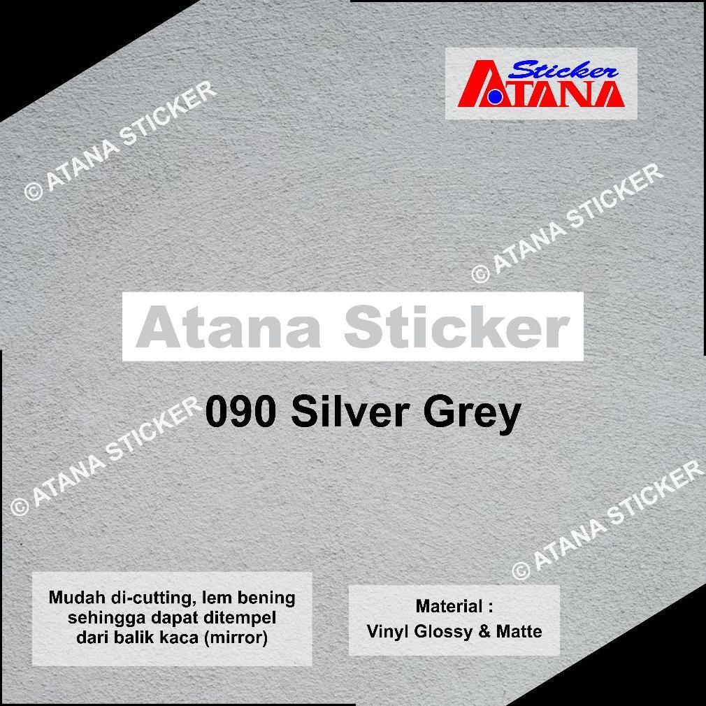 Limited Skotlet Silver Glossy Doff Metalik Dop Abu Grey 090 Perak Candy Cutting Stiker Anti Gores Pa