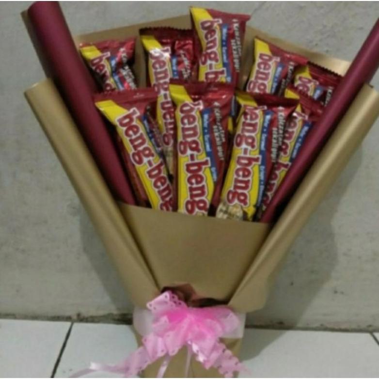 Bucket Bouquet Beng-Beng Snack