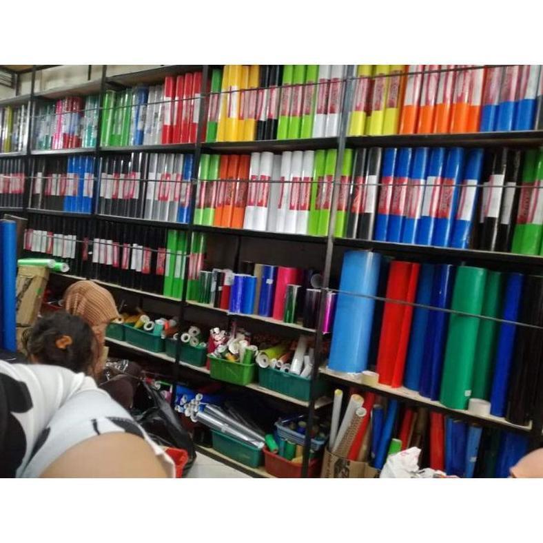 Best Seller Wrapping Motor - Sticker Skotlet Hitam Doff Dop Skotlet Motor Mobil Lebar 45Cm