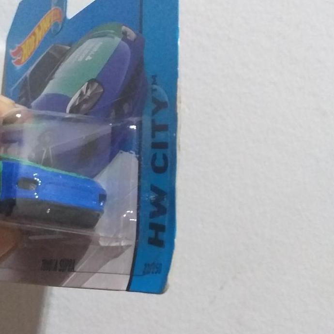 Promo HOT WHEELS SC TOYOTA SUPRA BIRU FALKEN Diskon