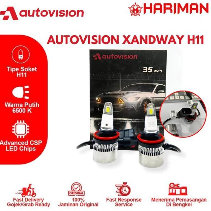 Promo Lampu Led Autovision Xand H11 Diskon