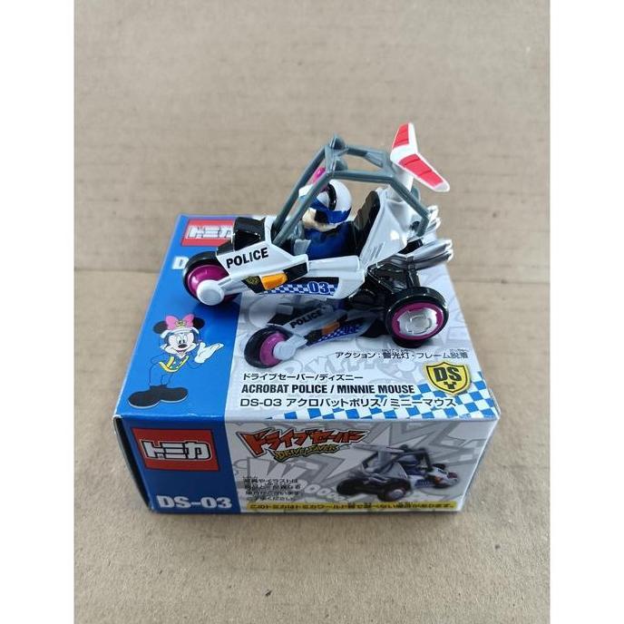 Promo Tomica Disney Drive Saver DS03 Acrobat Police Minnie Mouse Diskon