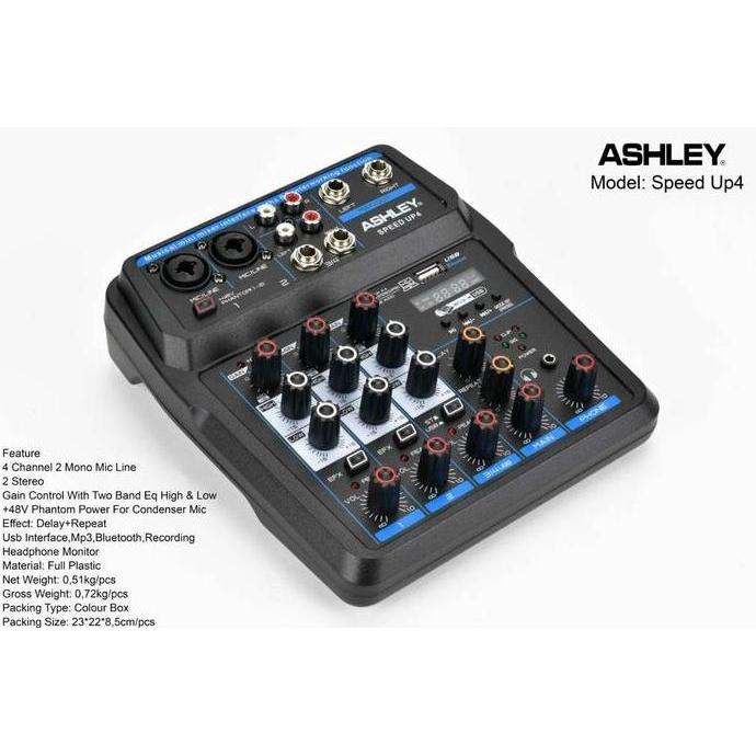 Volwe- Mixer Ashley Speed Up4 / Ashley Speed Up 4 Original Ashley
