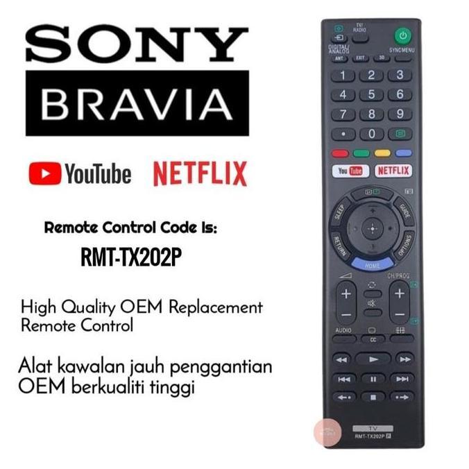 Remot Remote TV Sony Smart Bravia Original