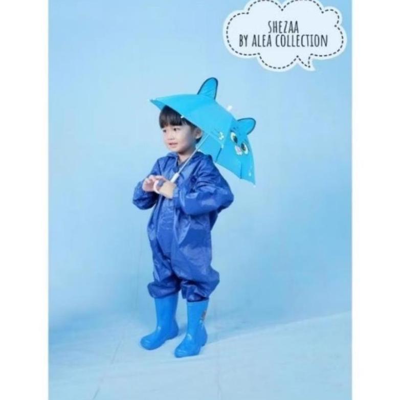 JAS HUJAN JUMPSUIT ANAK / APD ANAK 3-6tahun