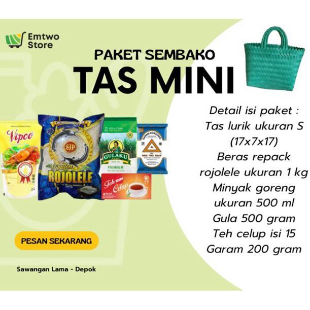 Paket Sembako Tas Mini