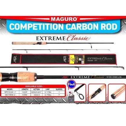 NEW Joran maguro extreme classic full fuji 180cm-165cm - joran pancing maguro extreme