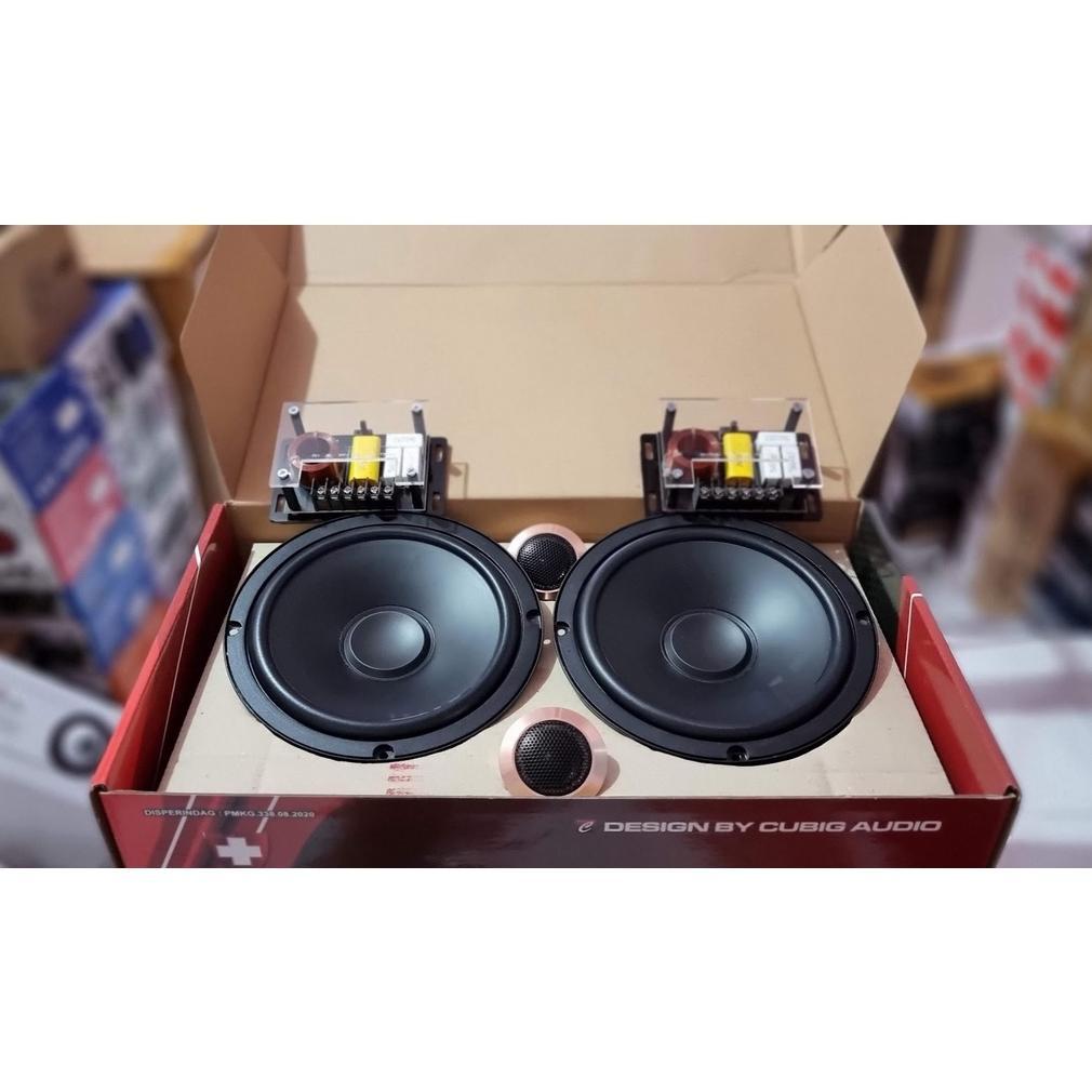 HOT SPEAKER SPLIT 2 WAY CUBIG SWISSLINE GOLD