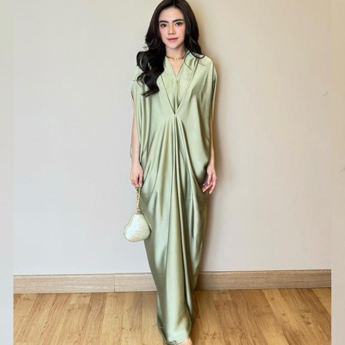 BRAVE - ALYA KAFTAN / Kaftan Lebaran / Kaftan Mewah / Kaftan Premium / Kaftan Silk / Kaftan Silk Pre