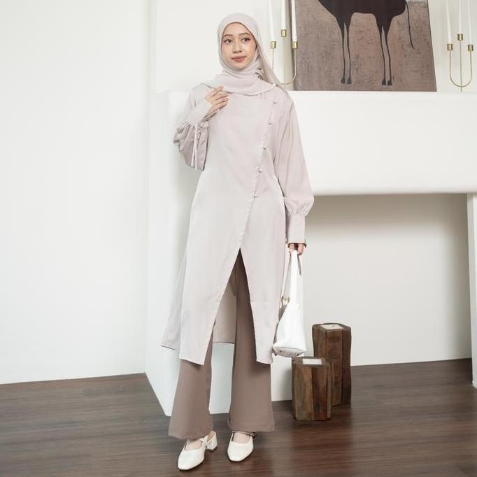 COTTONARY Yiran Tunic | Tunik Wanita Lebaran Hari Raya EJ