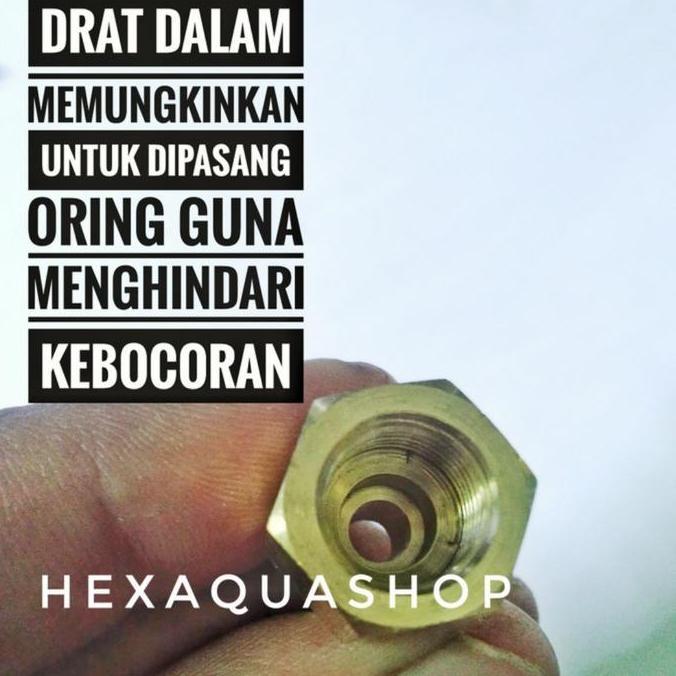 Scbk- Converter Tabung Apar - Nepel - Untuk Untuk Co2 Diy Cisod