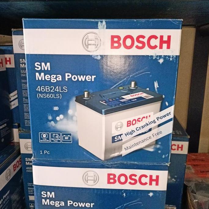 TERMURAH - Aki Yaris/ Aki CRV/ Bosch MF 46B24LS/ NS60LS/ 12V45AH/ Aki HRV
