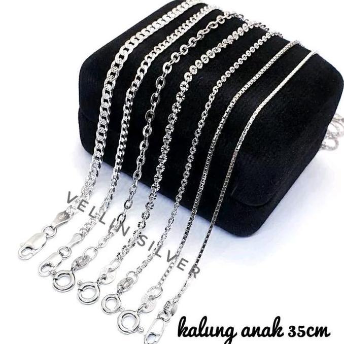 Kalung Perak Anak Silver 925 Asli / Kalung Anak Balita