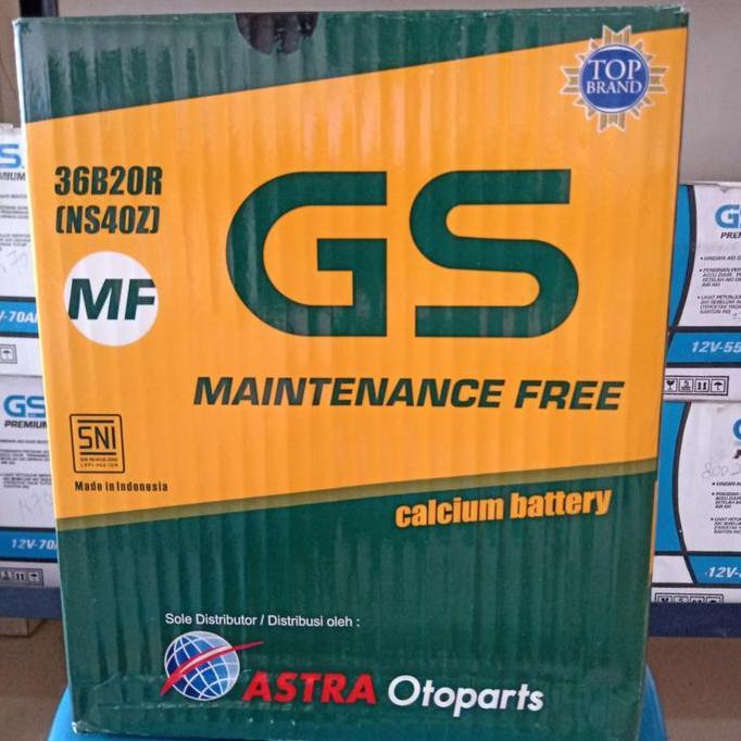 TERMURAH - Aki Avanza/ Aki Xenia / GS MF NS40Z Astra Otoparts/GS NS 40Z/ GSNS40Z