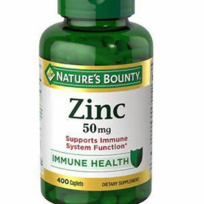 Nature's Bounty Zinc 50mg isi 400 Kaplet