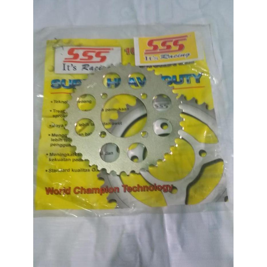 Gear Belakang 1 Pcs Saja 415/428 Sss Ukuran 30-35,36-40,41-45,46-50 Jupiter Z,Burhan,Fizr,Rxking,Mx,