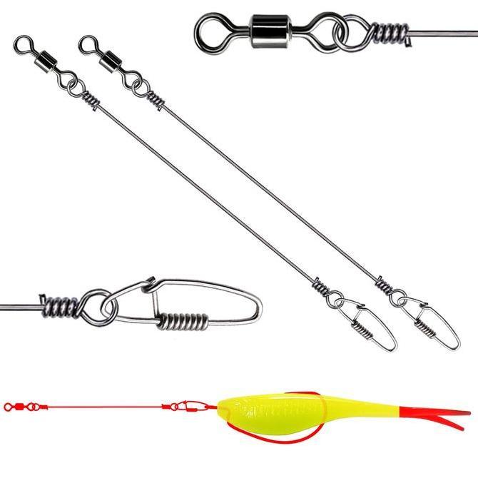 FINESSE Kawat Neklin Anti Gigi Tajam Untuk Memancing Gabus Toman Zman Baby SIlencer Pancing Pancing 