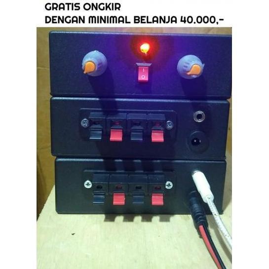 POWER AMPLIFIER MINI 12 VOLT (STEREO 2 CHANNEL)