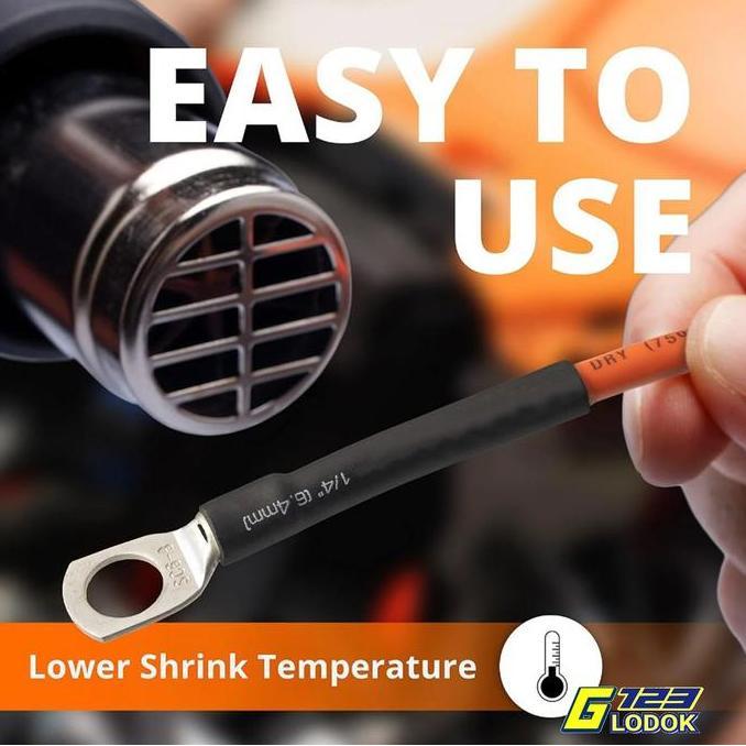 Heat Shrink Kabel Bakar Konektor Penyambung Kabel Isolasi Ukuran Besar