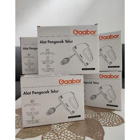 GAABOR HAND MIXER 100 WATT PENGOCOK TELUR STAINLESS