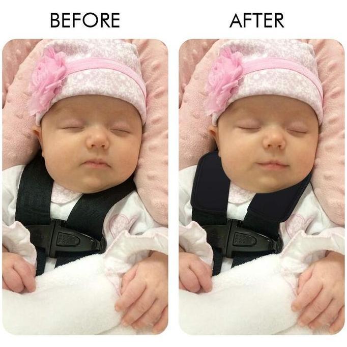 THETA 3pcs/set Cover Belt Stroller / Pelindung Bahu Stroller Bayi / Car Seat Belt Cover