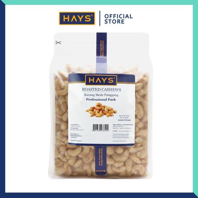 Kacang Mede Panggang 1 KG /Kacang Mete/ Mente Panggang 1 KG -HAYS