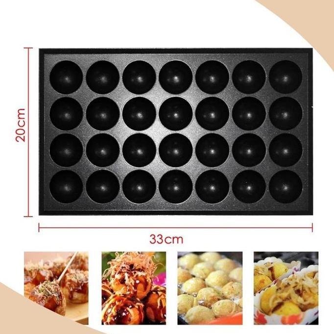 28/56 Lubang GAS TAKOYAKI BAKER / MESIN PEMBUAT TAKOYAKI /