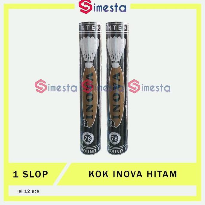 TERMURAH - Shuttlecock Inova Hitam Kok Inova Hitam