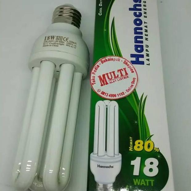 Lampu hannochs 18 watt 3U green