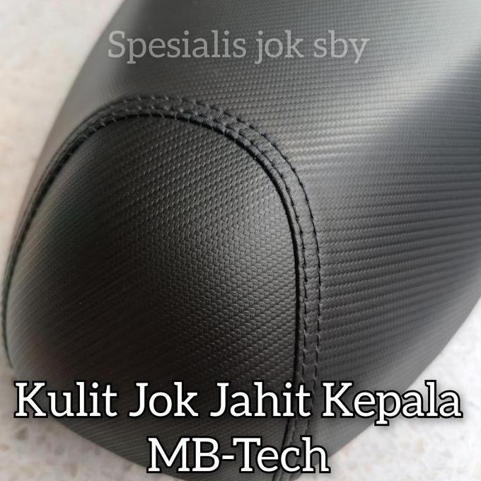 Kulit jok jahit kepala MBtech kulit jok jahit depan MBtech kulit jok MBTech Motor
