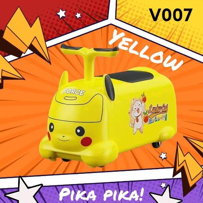 Mainan Anak Ride On Tolocar Pika Pikahua Vortec 007 Music Mainan Anak Dengan Desain Lucu Dan Musik M