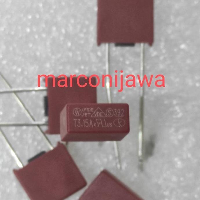 Fuse 3,15A 250V kotak T3,15A 250Vac