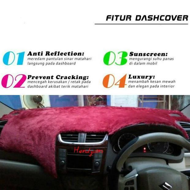Cover dashboard mobil Ertiga BULU RASFUR
