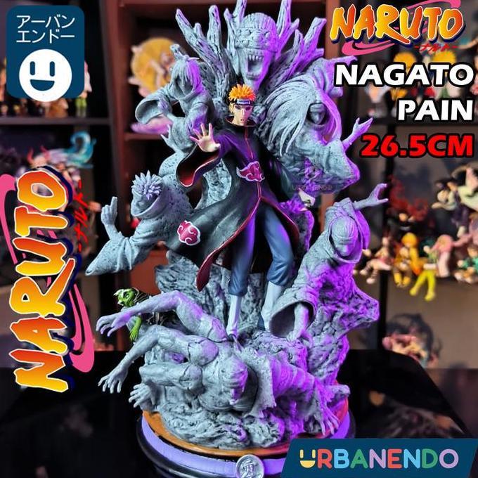 bod.sanah - action figure naruto nagato pain ukuran 26.5cm statue anime pajangan kamar asli