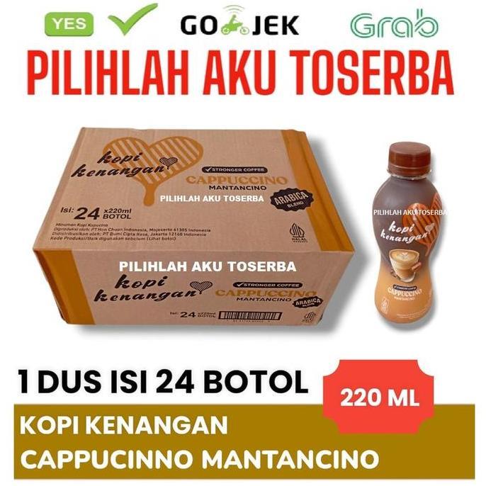 KOPI KENANGAN MANTANCINO 220 ml - ( 1 DUS isi 24 botol )