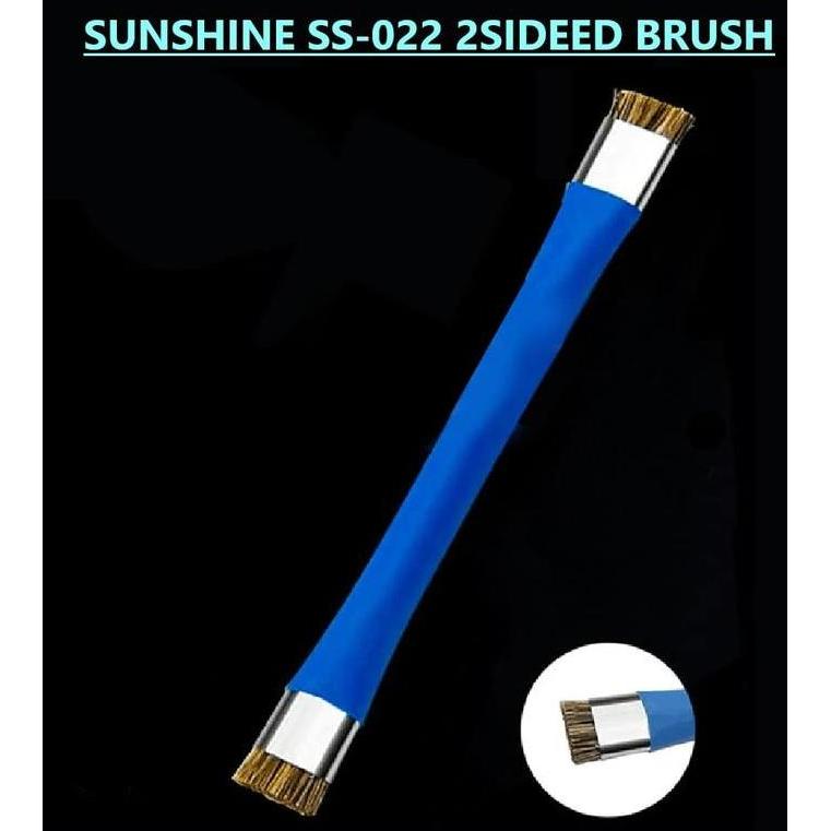 SUNSHINE Kuas Anti Statis Brush PCB Board Cleaner Double Head - SS-022B