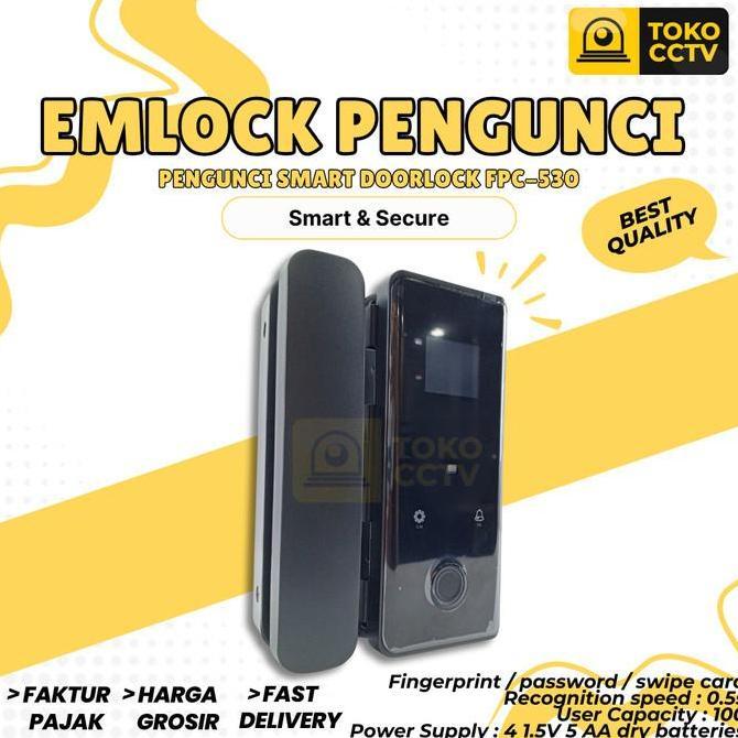 Smart Door Lock / Smart Slide Door Lock / Kunci Pintu Digital