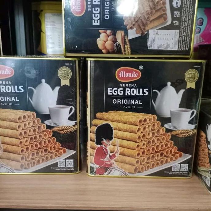 Monde Egg Rolls 600gr Snack Cemilan Manis PAS