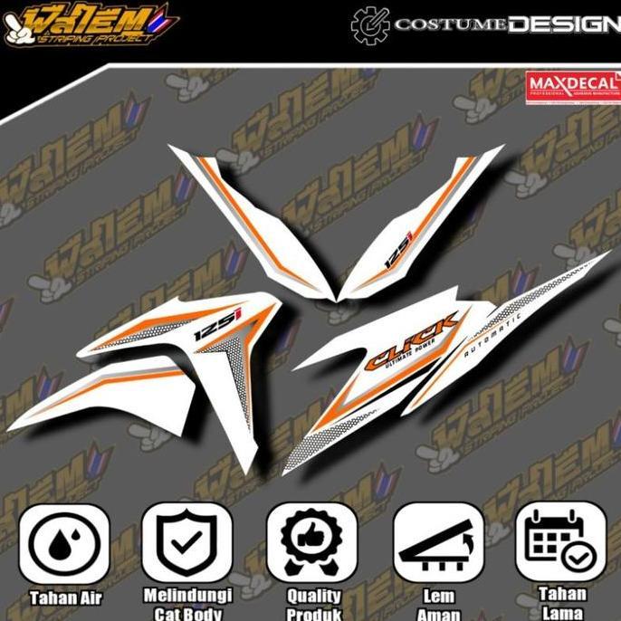 STRIPING VARIO 125 OLD / VARIO SUPER OLD CUSTOM TRANSPARAN SIMPLE