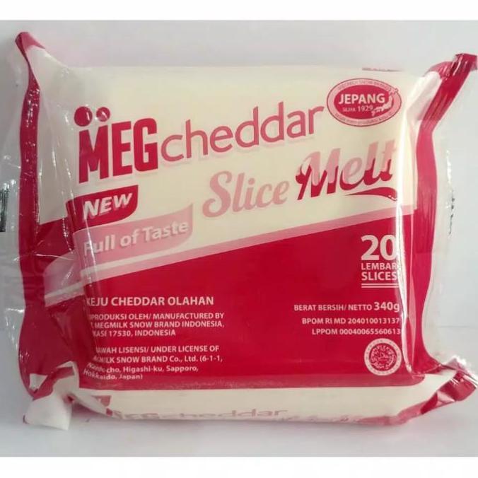 favorit] Keju Meg Melt Slice 20 Lembar
