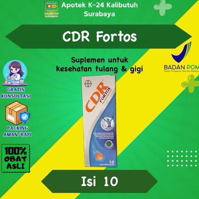 CDR Fortos - Suplemen Kesehatan untuk Tulang & Gigi