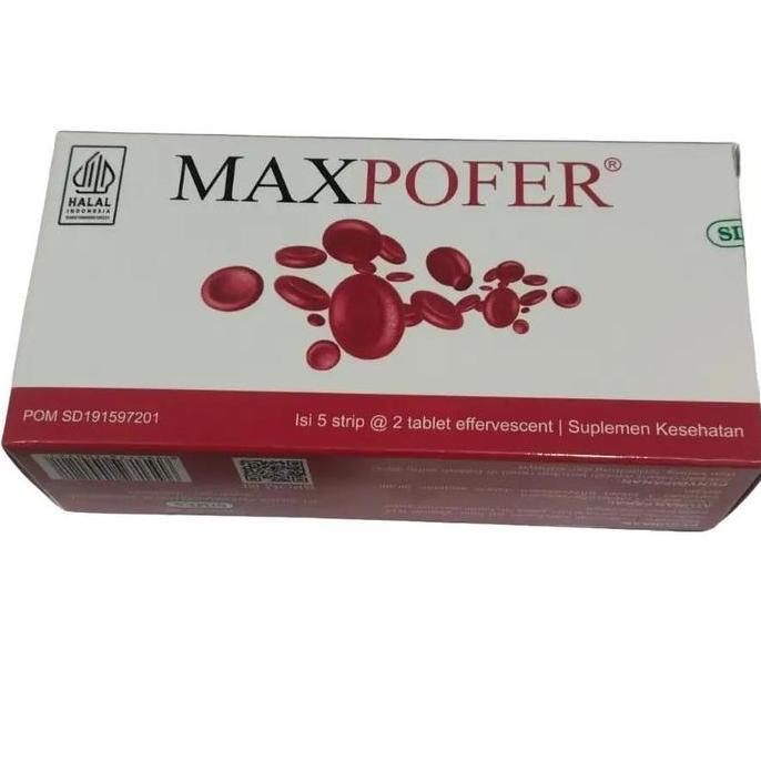 MAXPOFER Effervescent - Vitamin Suplemen Kesehatan
