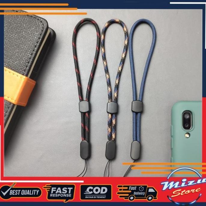 WRIST STRAP PARACORD LANYARD HAND/FINGER TALI GANTUNGAN HP/FLASHDISK