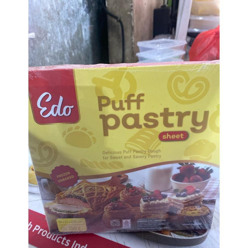 Edo Puff Pastry Sheet 750gr Kulit Pastry Instan Termurah